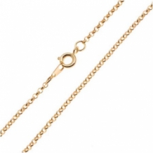 Gold Plated Schakel Ketting voor Ashangers