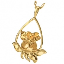 Roos Vol Verdriet Ashanger Gold Plated