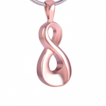 RVS Asketting Hanger Infinity Rose