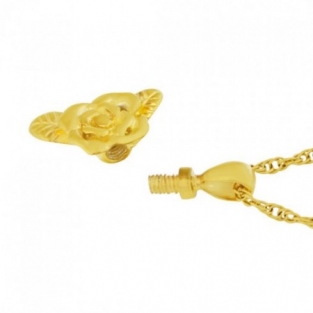 Gold Plated Asketting Hanger Roos